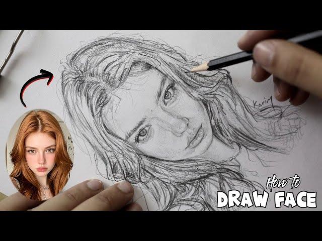 Draw Faces Like a Pro WITHOUT Loomis Method