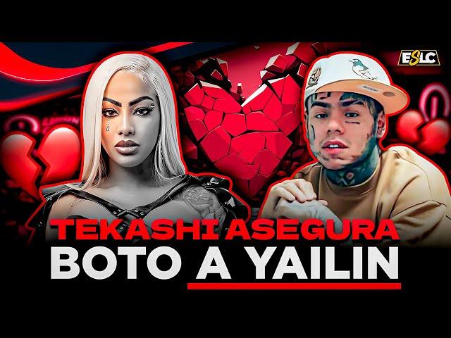 TEKASHI 6IX9INE DICE QUE BOTO A YAILIN LA MAS VIRAL Y MUESTRA MENSAJES DE YAILIN EN WHATSAPP!