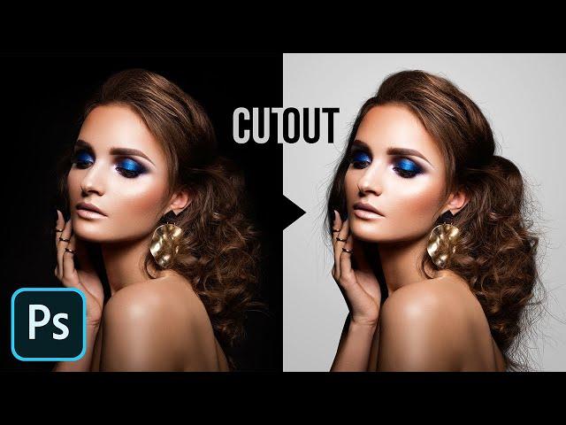 Cut Out Dark Hair from Dark Background in Photoshop!