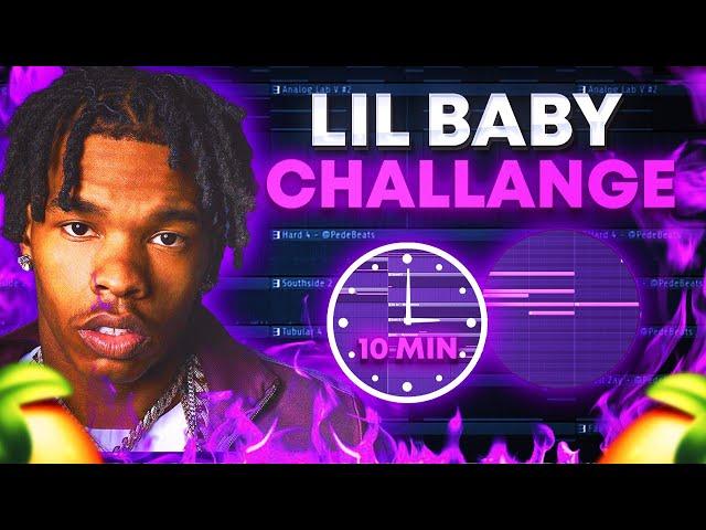 Making A Lil Baby Type Beat In 10 Minutes | FL Studio Tutorial