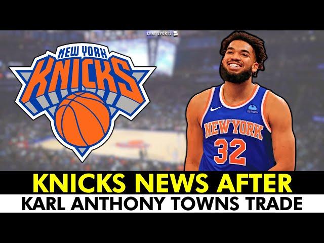 NY Knicks Rumors After Karl Anthony Towns, Julius Randle & Donte DiVincenzo Trade