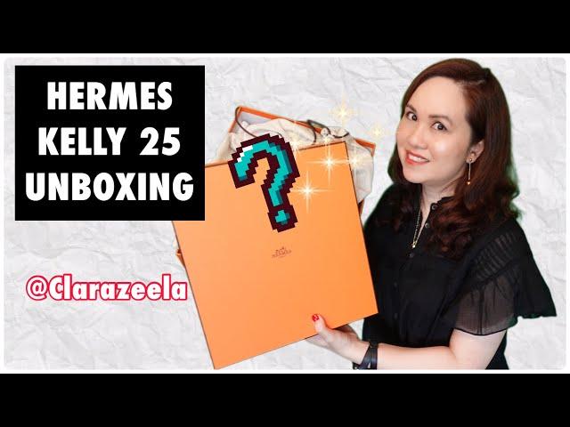 HERMES KELLY 25 UNBOXING