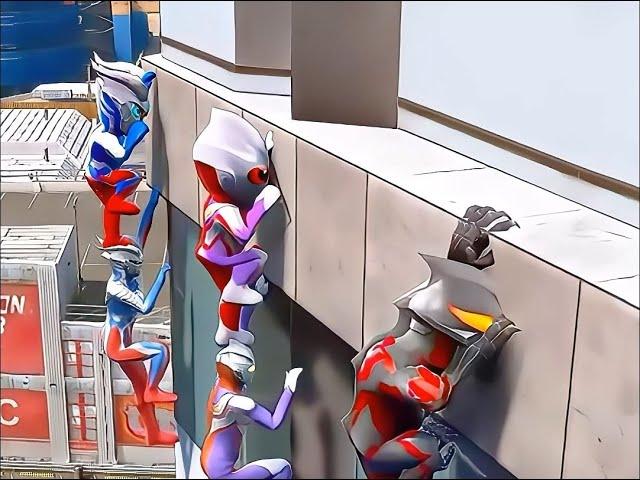 Ultraman can't hold on# Ultraman# Selo Ultraman# Ultraman Children's Cartoon# Student Party# Light#