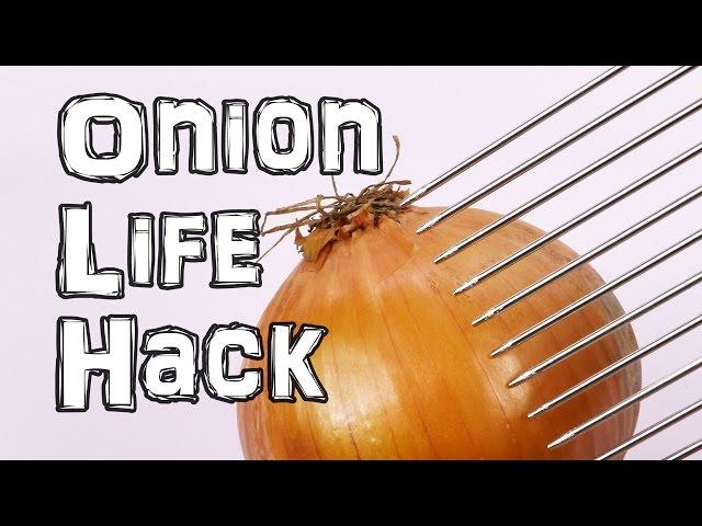 How to cut an Onion Life Hacks