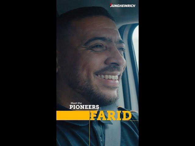 Meet the Pioneers – Farid bringt Nachhaltigkeit direkt zu unseren Kundinnen und Kunden.