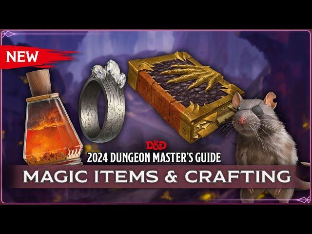 New Magic Items and Crafting Rules | 2024 Dungeon Master's Guide | D&D