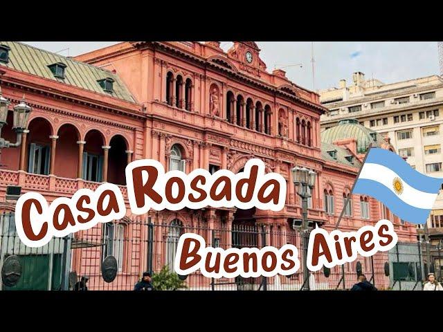 CASA ROSADA | Ponto Turístico de Buenos Aires, Argentina