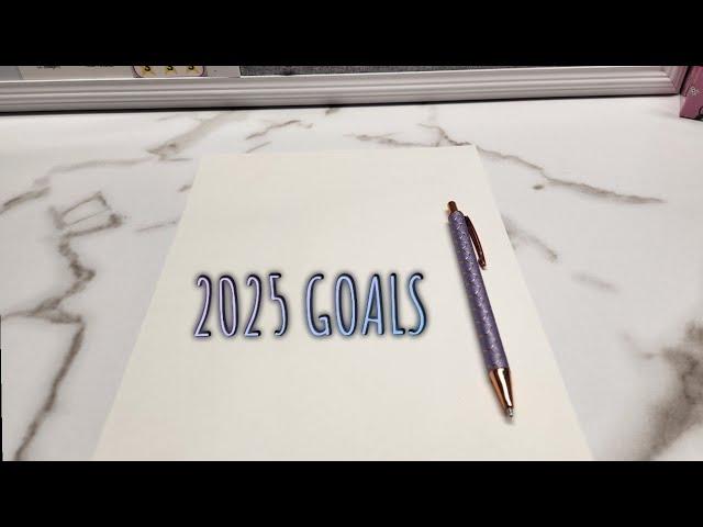 My Goals For 2025 - Vlogmas Day 18