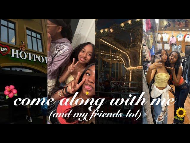 come along with me(spring break)|friends, mall, & FOOD|Camryn Attis|#vlog #camrynattis