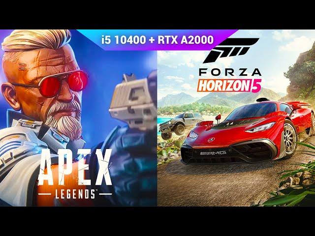 i5 10400 + RTX A2000 | GAMING BENCHMARKS // FORTNITE APEX WARZONE CYBERPUNK FORZA