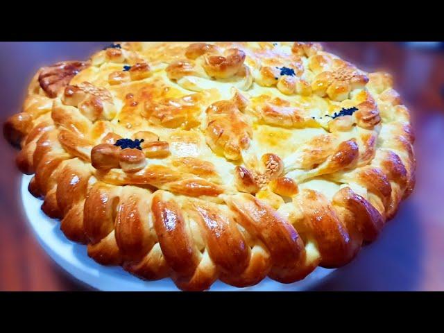 Вкуснейший Пирог, который Вас удивит! Пышное как пух тесто на сливках!