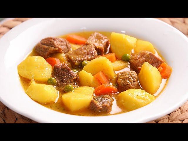 Beef Stew with Potatoes very easy and delicious