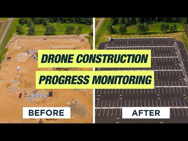 Drone Construction Progress Monitoring: Flight Demonstration