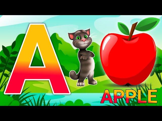 A for apple | अ से अनार | abcd | phonics song