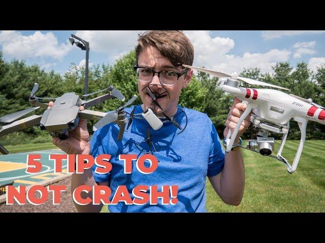 Top 5 Ways to Avoid Crashing Your Drone! [2018 Ep. 2]