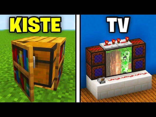 50 einfache REDSTONE IDEEN die du wirklich bauen kannst!