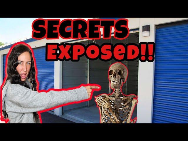 Secret STASH Found! I Bought GRAND MASTER'S Abandoned Storage Unit With Skeletons HIDDEN In Closet!