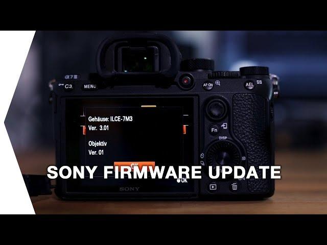 SONY FIRMWARE UPDATE (Deutsch / German)