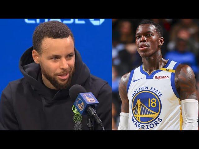 Stephen Curry reacts to Dennis Schroder trade to the Warriors