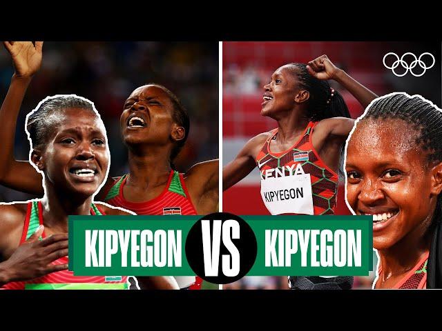 2020 Faith Kipyegon  2016 Faith Kipyegon - 1,500m | Head-to-head