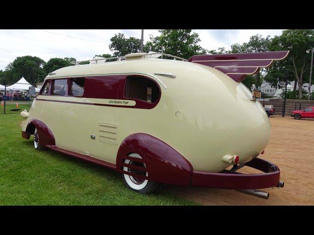 1941 Westen Flyer Motorhome designed by Brooks Stevens and rebuilt by Howdy Ledbetter.