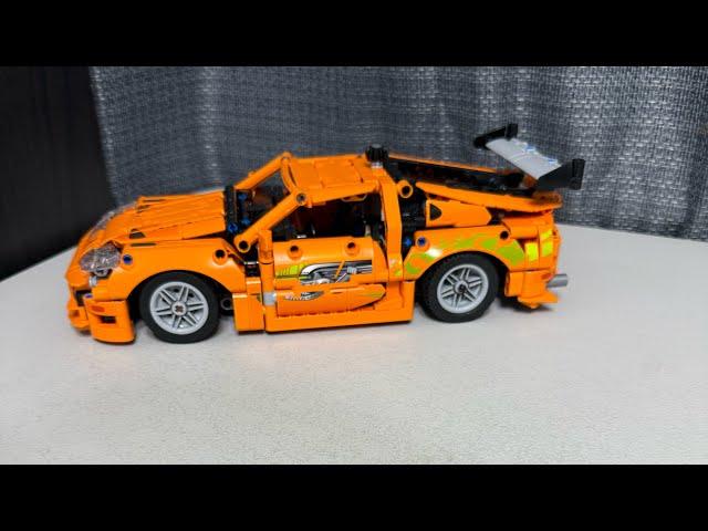 Lego Technic Fast and Furious Toyota Supra MK4 42204 #notsponsored Review