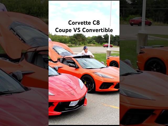 C8 Coupe VS Convertible - Who is Faster?