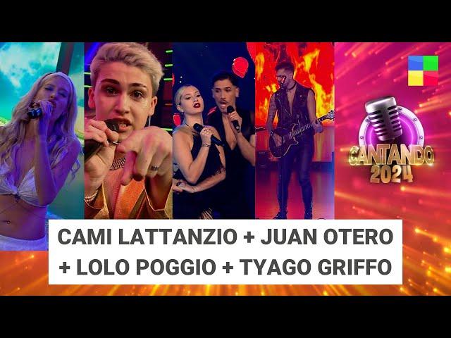 Cami Lattanzio + Juan Otero + Tyago Griffo + Lolo Poggio #Cantando2024 | Programa completo(23/12/24)