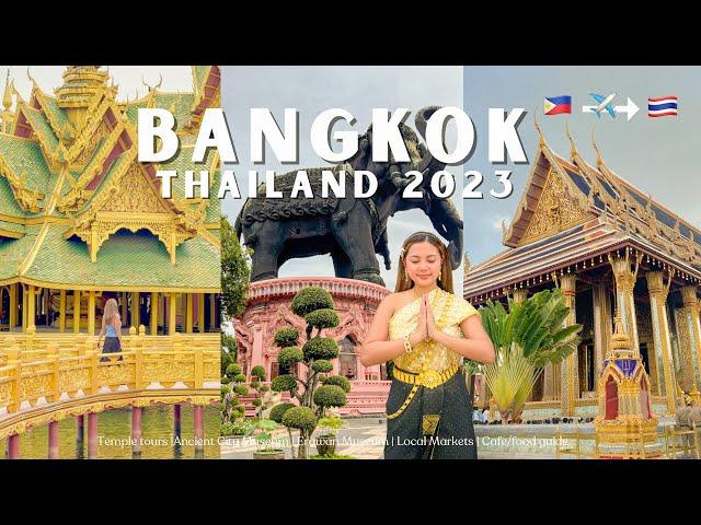 6D5N BANGKOK THAILAND 2023  | ₱1,000 Hotel, DIY tours,food guide, markets ️️