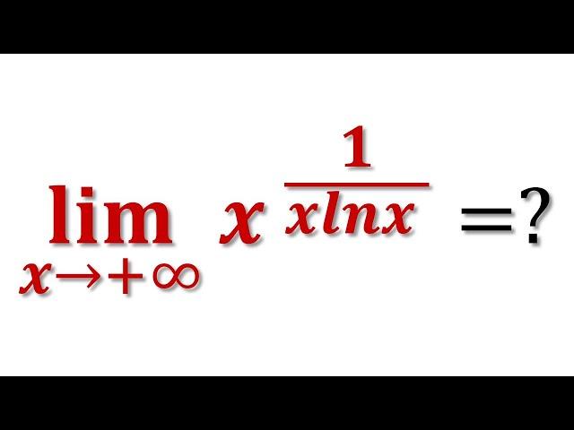 Finding a tricky Limit | Calculus: Limits