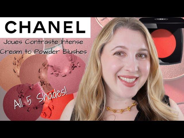 CHANEL Joues Contraste Intense Cream to Powder Blushes - All Shades | Swatches, Comparisons, Demos