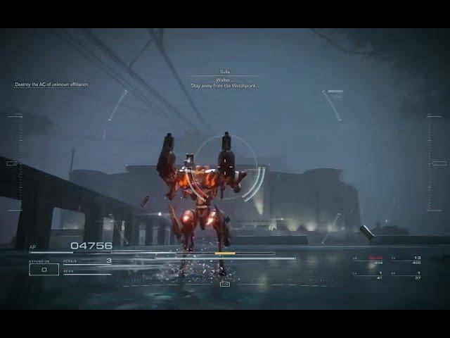 Armored Core VI - S Rank Attack the Watchpoint (Balteus Mission)