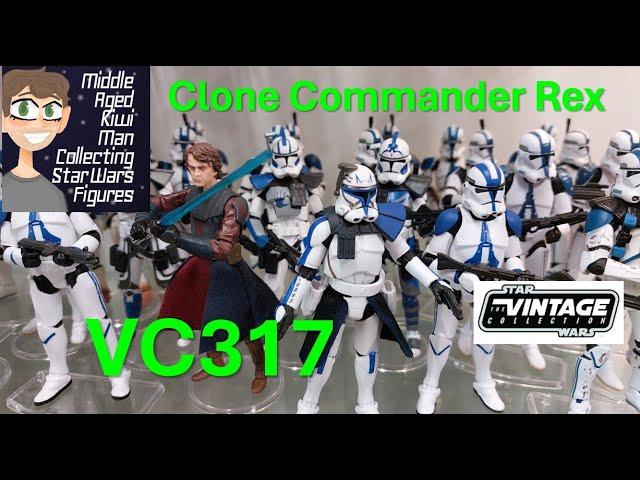 Star Wars the Vintage Collection VC317 Clone Commander Rex MAKMCSWF