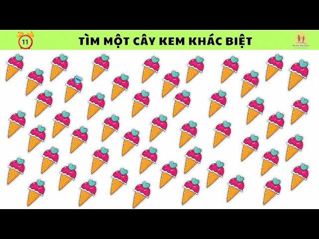 Tìm Điểm Khác Biệt  | Thử tài tinh mắt| Nguyễn Thị Lan Anh