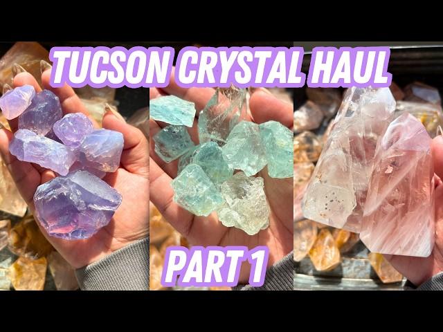 Tucson Gem  Show Crystal Unboxing | Part 1 | Cold Brew Crystals