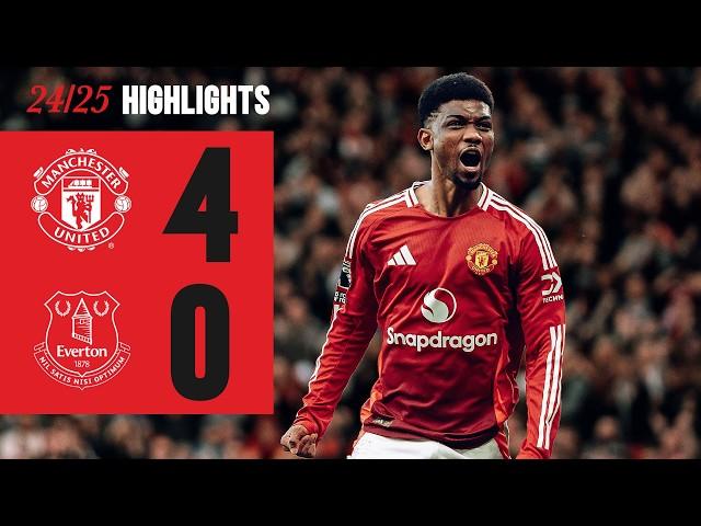 A Big Win At Old Trafford!  | Man Utd 4-0 Everton