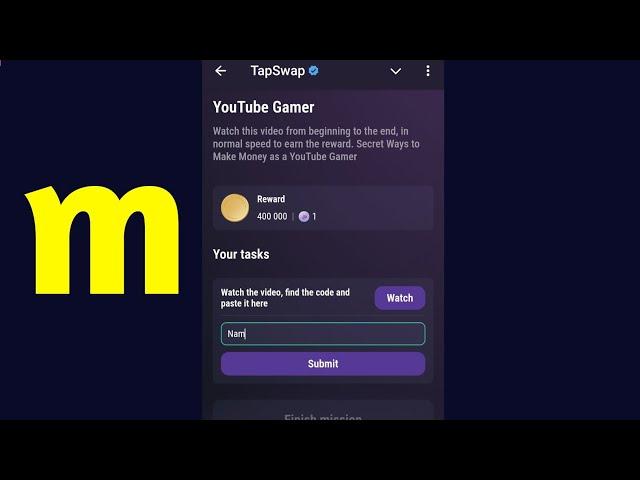 YouTube Gamer | Tapswap Code | Secret Ways to Make Money as a YouTube Gamer