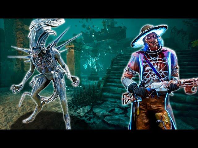 Queen Xenomorph & Deathslinger | DBD No Commentary