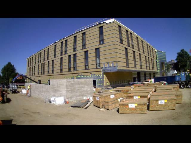 7 27 2016 - UMass Design Building Construction Timelapse