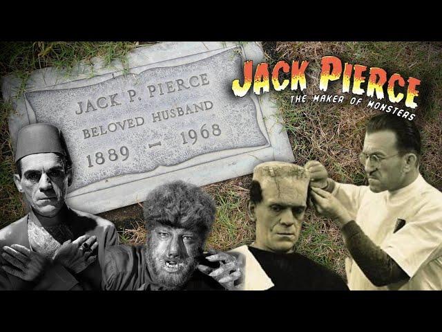 The Grave of Jack Pierce - The Maker of MONSTERS (Frankenstein, The Wolfman, The Mummy )  4K