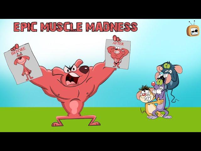 Rat-A-Tat:   Muscle Training ADVENTURE | Funny Cartoon Videos |English cartoons for kids