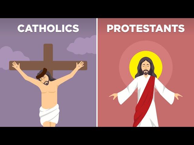 Catholics vs Protestants - 18 Differences