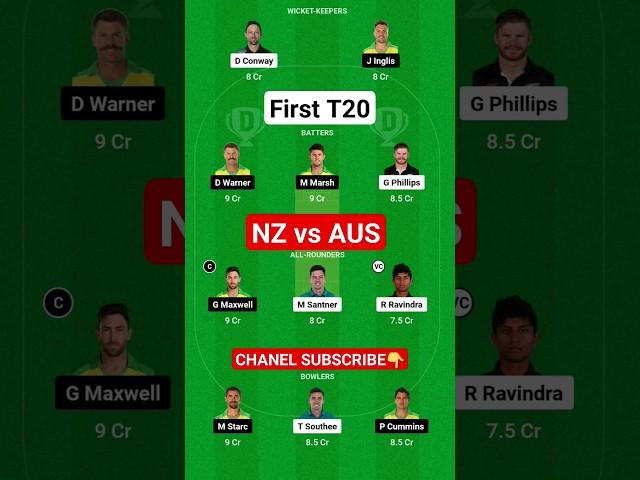 New Zealand vs Australia Dream11 Prediction | NZ vs AUS Dream11 Team | AUS vs NZ Dream11 Prediction