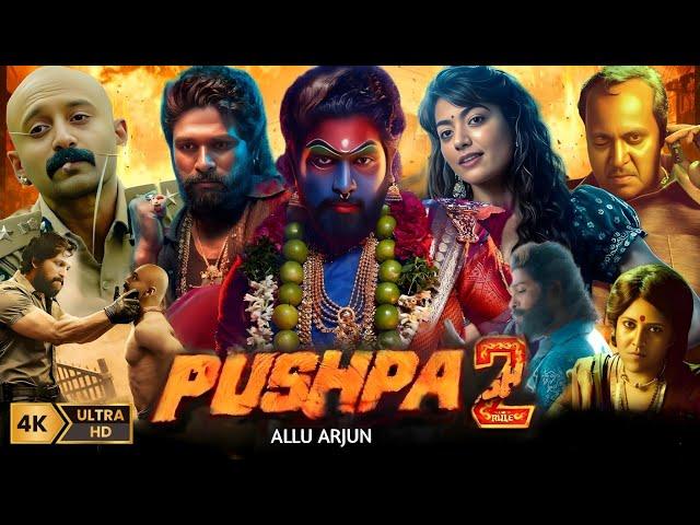 Pushpa 2 The Rule (2024) Full Movie In Hindi | Allu Arjun, Rashmika Mandanna, Fahadh | Review & Fact