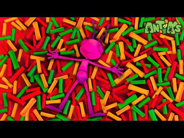 Ants In PARADISE! | Antiks  | Action Cartoons For Kids