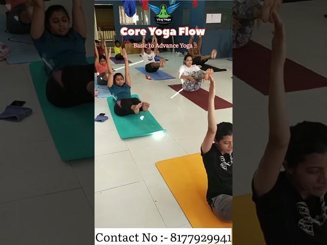 CORE YOGA FLOW  #virajyoga  #puneyoga #nandedcity #yogalove #yogastudio #viral #yogacommunity