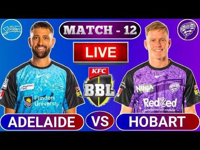 Hobart Hurricanes vs Adelaide Strikers, 24th T20 | HBH vs ADS 24th Match | Live Match Today