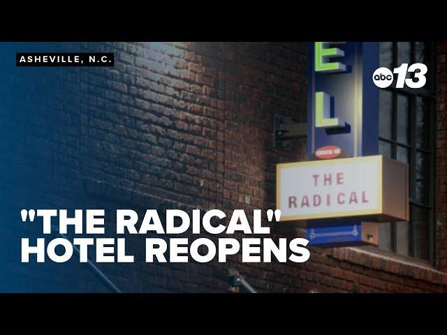 River Arts District's Radical hotel reopens with limited amenities after Helene challenges