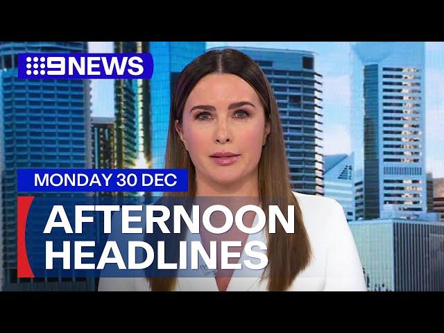 Knife wielding man shot by police; Deadly Sydney shooting | 9 News Australia