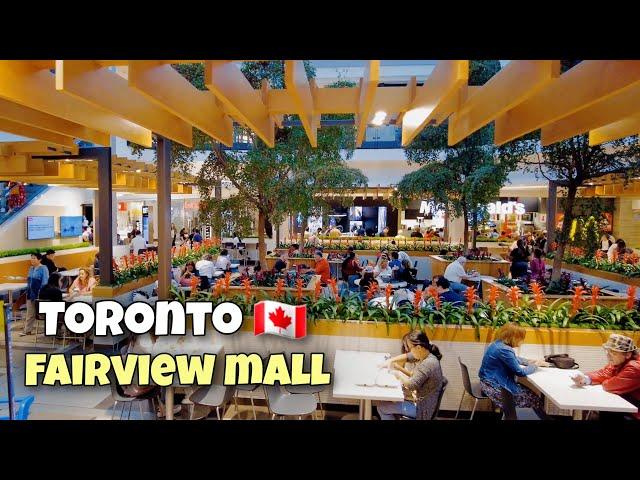 Fairview Mall, Walking Tour Shopping Centre Mall, Toronto Canada